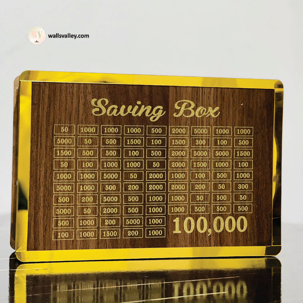 "Saving Box 100K "